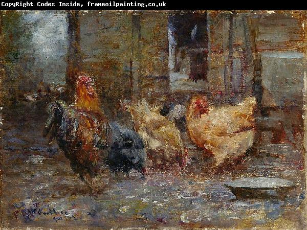 Frederick Mccubbin Chickens